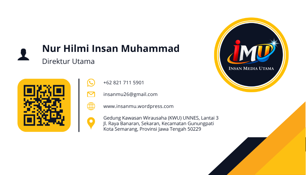 Kartu Nama Bisnis IMU